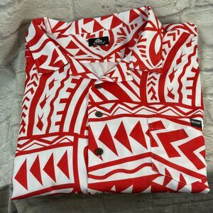 Big and Tall Tapa Pattern Hawaiian Shirt 7XL Aloha Friday Mesian Original Style